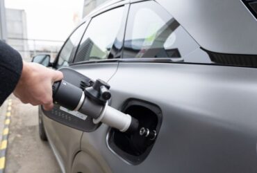 tankování vozu Nexo