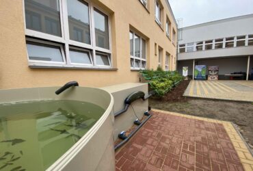 Aquaponická farma na gymnáziu v Bílovci