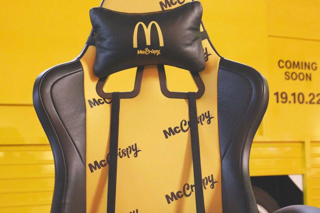 herní židle McDonald's