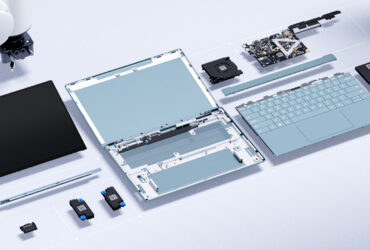 Notebook Luna jde rozložit na díly