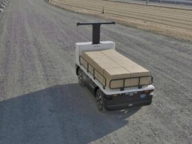 Honda představila autonomní nákladní auto, které uveze asi 900 kilogramů.